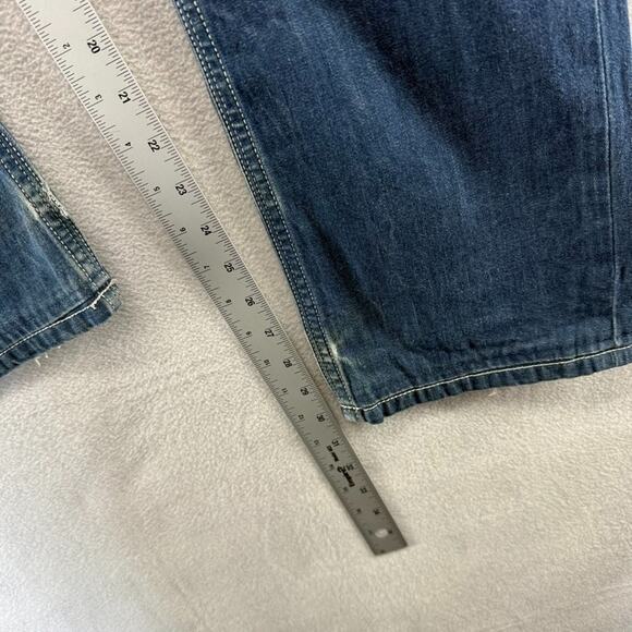 Diesel jeans men's 34 Fits 36x31 Thanaz Slim Skinny Vintage Distressed y2k 2000s - Picture 6 of 16